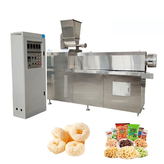 Puffed Snack Food Extruders factory