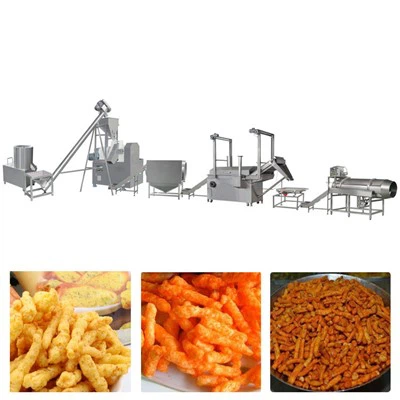 Máy đùn dây chuyền sản xuất thực phẩm chiên Kurkure