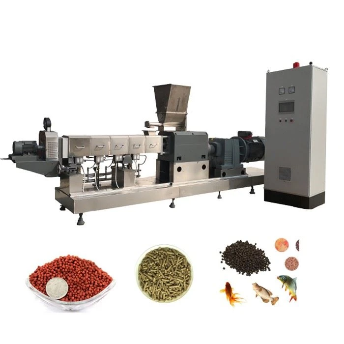 Twin Screw Floating Fish Feed Machine